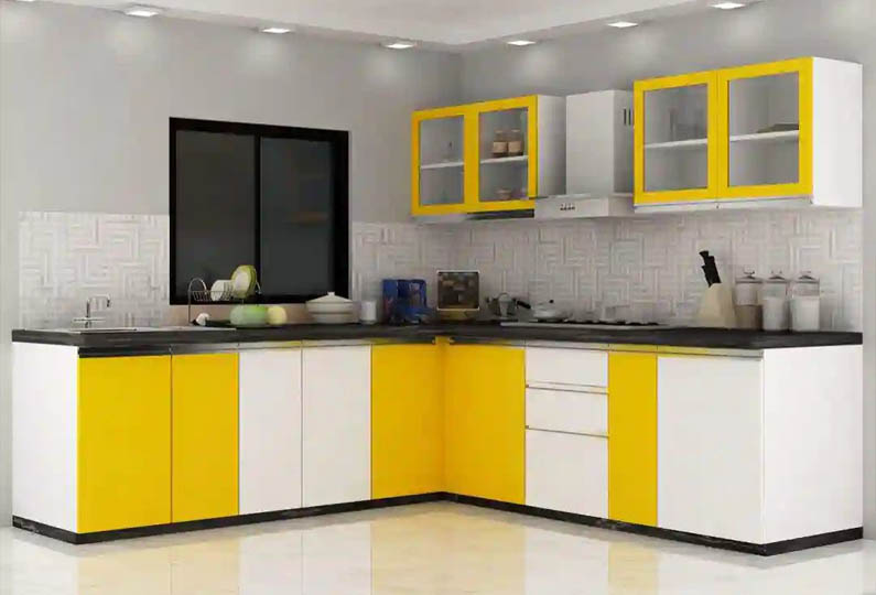 PVC Modular Kitchen