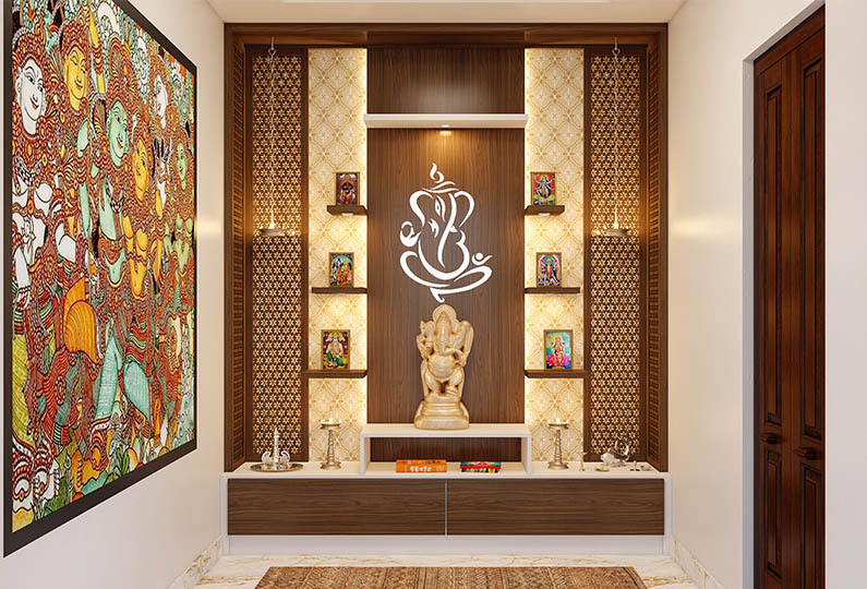 PVC Pooja Room